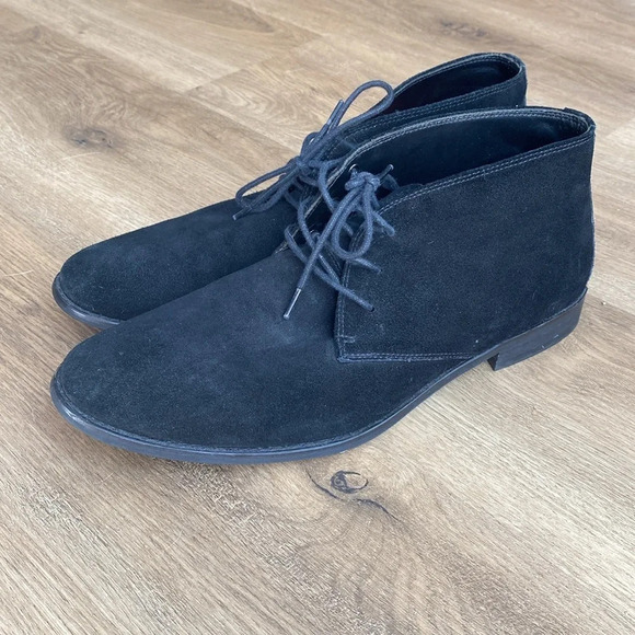 Lindbergh Men\'s Short Suede Chukka Boot 100% Nubuck Cow Suede size 8.5 main image 5